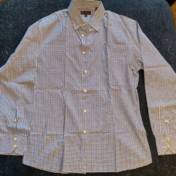 Ben Sherman Long Sleeve Button Down Gingham - Picture 7 of 14